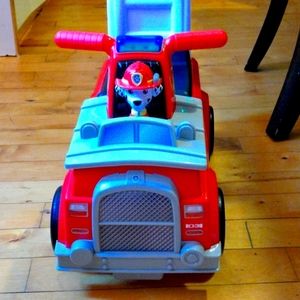 Toddler Paw Patrol car